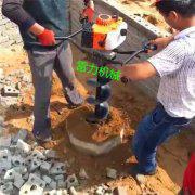 方便掏樁孔的手提掏土機(jī)性能和原理