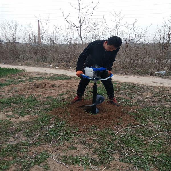 樹苗栽植便攜式小型挖坑機